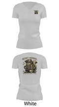 ONE2025 97128245 Women's Short Sleeve V-neck Shirt - 12