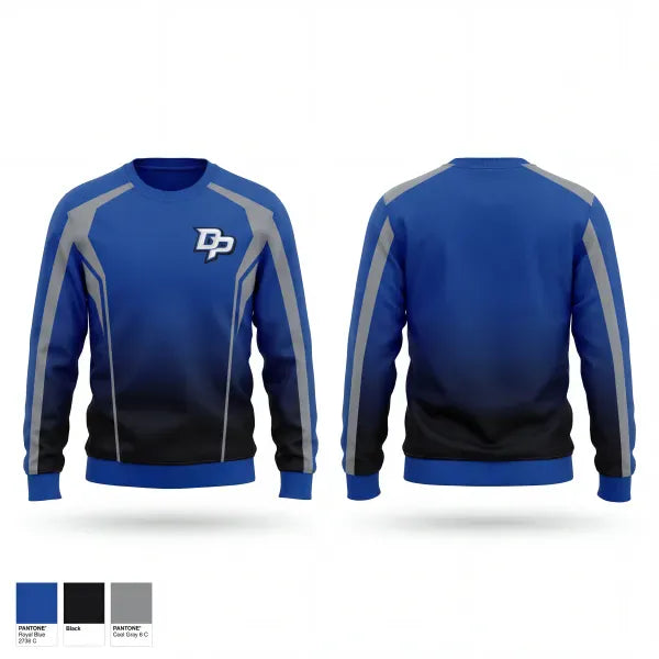 Crew Neck Sweatshirt, DOG POUND, Baseball, Teamtime, Team time, sublimation, custom sports apparel, team uniforms, spirit wear, spiritwear, sports uniforms, custom shirts, team store, custom team store, fundraiser sports, apparel fundraiser