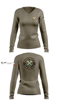 GR211 Living History Group  Women's Long Sleeve V-neck Shirt - 102