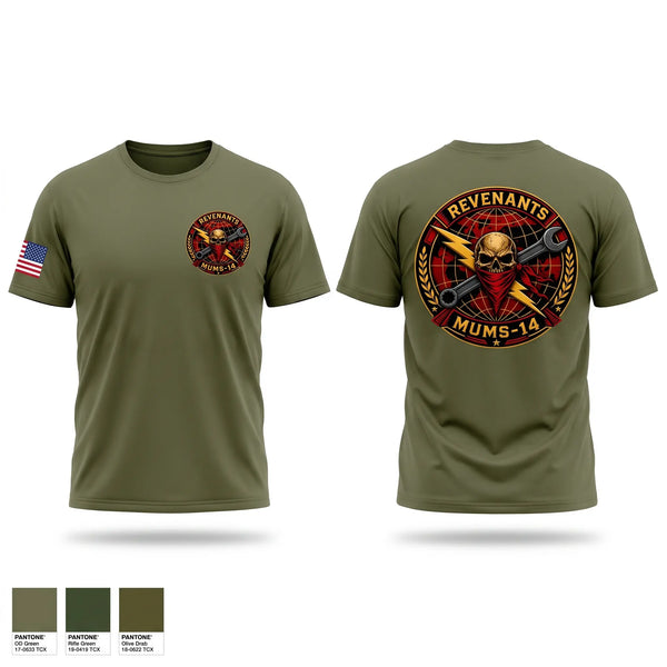 Old School Cotton Feel Shirt, MUMS-14, Marines, Teamtime, Team time, sublimation, custom sports apparel, team uniforms, spirit wear, spiritwear, sports uniforms, custom shirts, team store, custom team store, fundraiser sports, apparel fundraiser