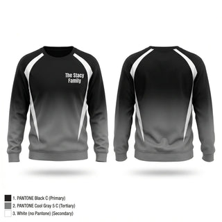 Crew Neck Sweatshirt, The Stacy Family, E-Sports, Teamtime, Team time, sublimation, custom sports apparel, team uniforms, spirit wear, spiritwear, sports uniforms, custom shirts, team store, custom team store, fundraiser sports, apparel fundraiser