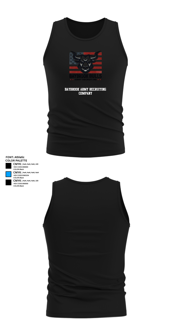 Tank Top, Baybrook Army Recruiting Company, , Teamtime, Team time, sublimation, custom sports apparel, team uniforms, spirit wear, spiritwear, sports uniforms, custom shirts, team store, custom team store, fundraiser sports, apparel fundraiser