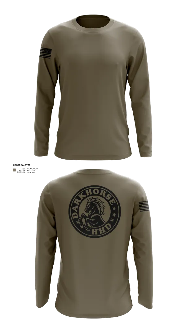 Long Sleeve Performance Shirt, HHD, 627TH Hospital Center, , Teamtime, Team time, sublimation, custom sports apparel, team uniforms, spirit wear, spiritwear, sports uniforms, custom shirts, team store, custom team store, fundraiser sports, apparel fundraiser
