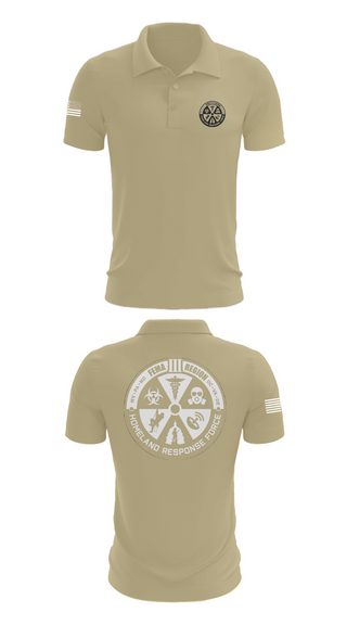 Short Sleeve Performance Polo, Region 3 Homeland Response Force, , Teamtime, Team time, sublimation, custom sports apparel, team uniforms, spirit wear, spiritwear, sports uniforms, custom shirts, team store, custom team store, fundraiser sports, apparel fundraiser