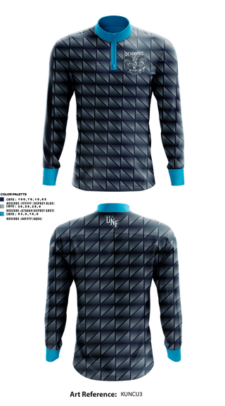 Quarter Zip Jacket, Deadbird RFC, Rugby, Teamtime, Team time, sublimation, custom sports apparel, team uniforms, spirit wear, spiritwear, sports uniforms, custom shirts, team store, custom team store, fundraiser sports, apparel fundraiser