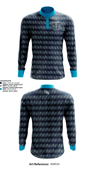 Deadbird RFC 27693288 Quarter Zip Jacket - 2