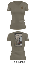 41st Engineer Battalion 4474785 Women's Short Sleeve V-neck Shirt - 6