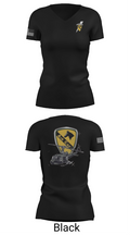 3227 aircav 53479323 Women's Short Sleeve V-neck Shirt - 28