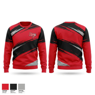 Crew Neck Sweatshirt, Chicago Blitz Youth Football and Cheer, , Teamtime, Team time, sublimation, custom sports apparel, team uniforms, spirit wear, spiritwear, sports uniforms, custom shirts, team store, custom team store, fundraiser sports, apparel fundraiser
