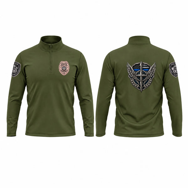Windbreaker, DeQuincy Police Department, Police, Teamtime, Team time, sublimation, custom sports apparel, team uniforms, spirit wear, spiritwear, sports uniforms, custom shirts, team store, custom team store, fundraiser sports, apparel fundraiser