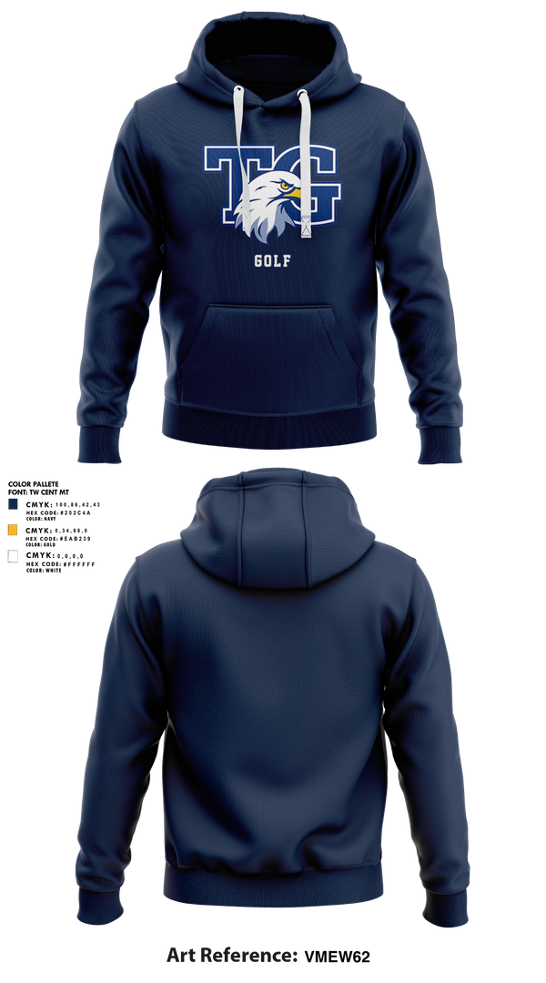 Hoodie, Totino-Grace Golf, Golf, Teamtime, Team time, sublimation, custom sports apparel, team uniforms, spirit wear, spiritwear, sports uniforms, custom shirts, team store, custom team store, fundraiser sports, apparel fundraiser