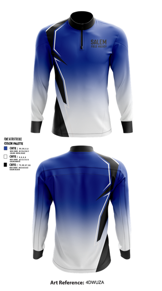 Quarter Zip Jacket, Salem High School Field Hockey, Field Hockey, Teamtime, Team time, sublimation, custom sports apparel, team uniforms, spirit wear, spiritwear, sports uniforms, custom shirts, team store, custom team store, fundraiser sports, apparel fundraiser