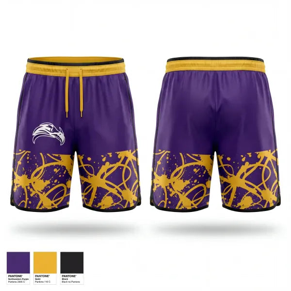 Athletic Shorts With Pockets, Farwell Eagles, Softball, Teamtime, Team time, sublimation, custom sports apparel, team uniforms, spirit wear, spiritwear, sports uniforms, custom shirts, team store, custom team store, fundraiser sports, apparel fundraiser