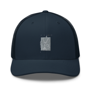 Y2GRANT 69219552 Retro Trucker Hat | Yupoong 6606