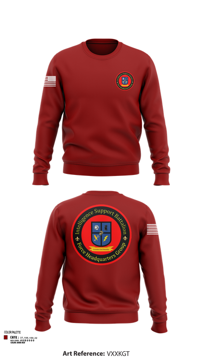 Intelligence Support Battalion 57442174 Crew Neck Sweatshirt - 102