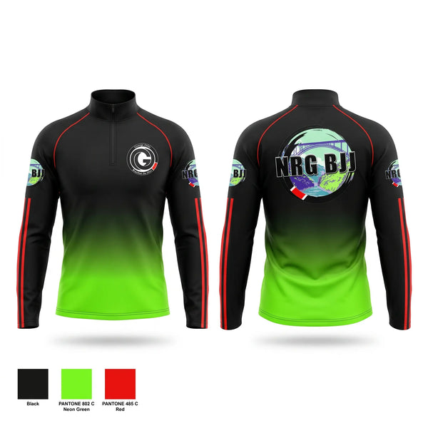 Quarter Zip Jacket, NRG Brazilian Jiu-JitsuNRG Brazilian Jiu-Jitsu, , Teamtime, Team time, sublimation, custom sports apparel, team uniforms, spirit wear, spiritwear, sports uniforms, custom shirts, team store, custom team store, fundraiser sports, apparel fundraiser