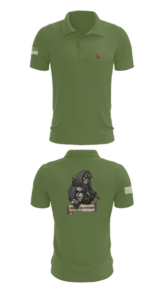 Short Sleeve Performance Polo, HHC 2-135th AVN REG, , Teamtime, Team time, sublimation, custom sports apparel, team uniforms, spirit wear, spiritwear, sports uniforms, custom shirts, team store, custom team store, fundraiser sports, apparel fundraiser