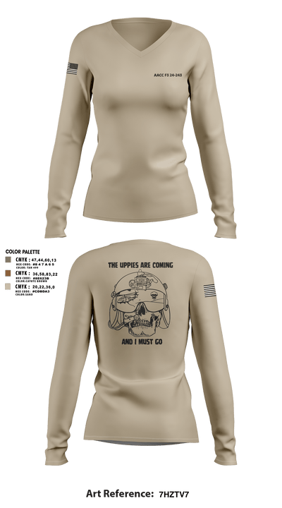 42D FRSDAACC 57813521 Women's Long Sleeve V-neck Shirt - 6
