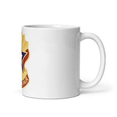 71st Maintenance Battalion 17381729 White Glossy Mug - Medium