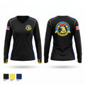 3DSB H2F 7758267 Women's Long Sleeve V-neck Shirt - 1