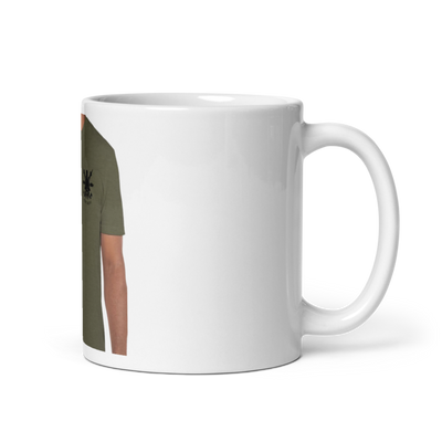 Charlie Co 47451917 White Glossy Mug - Small