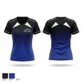 Power Cross Women's Short Sleeve V-neck Shirt - 1