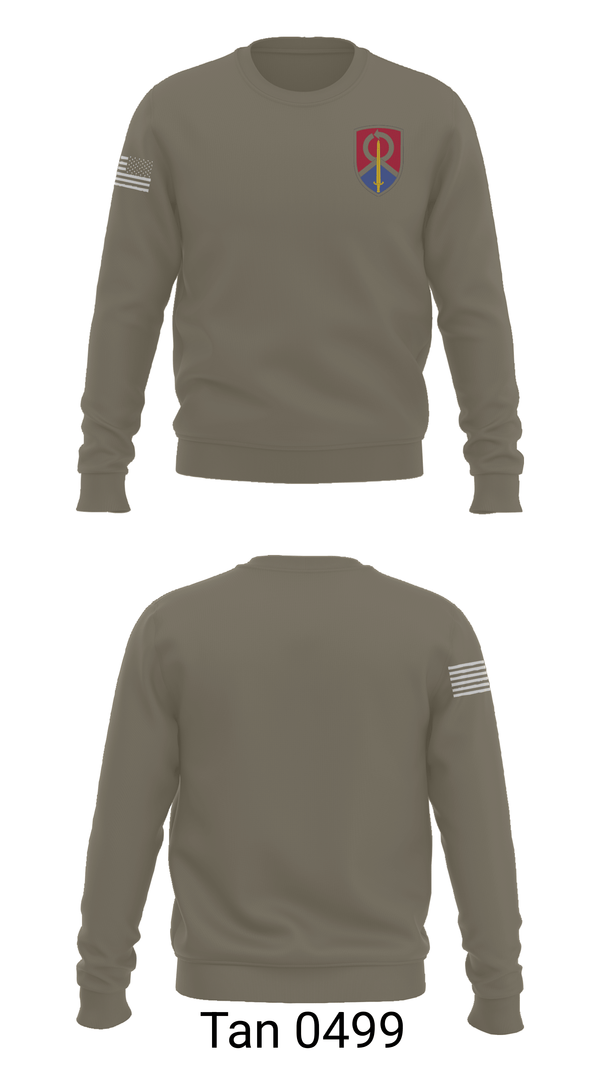 Crew Neck Sweatshirt, 1013th QM CO, Army, Teamtime, Team time, sublimation, custom sports apparel, team uniforms, spirit wear, spiritwear, sports uniforms, custom shirts, team store, custom team store, fundraiser sports, apparel fundraiser