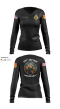 HHB, 31st ADA BDE 93964777 Women's Long Sleeve V-neck Shirt - 40