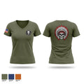1-181 alpha battery Women's Short Sleeve V-neck Shirt - 1
