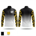 Huntington Middle School Track & Field 23391427 Quarter Zip Jacket - 1
