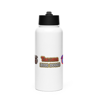 Tacoma Recruiting Company Stainless Steel Water Bottle with a Straw Lid