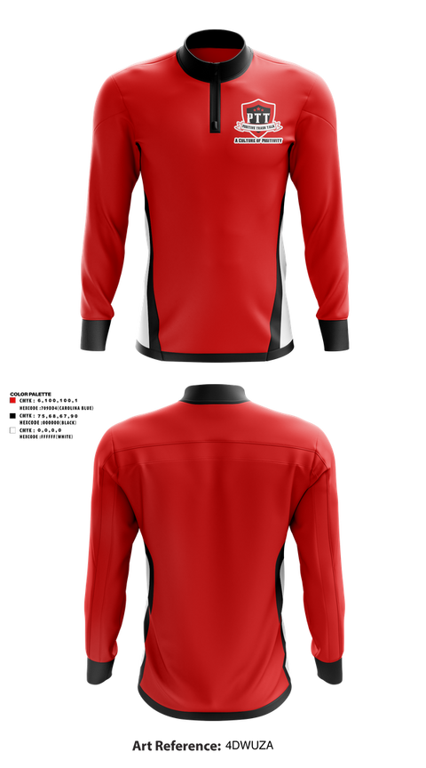 Quarter Zip Jacket, Positive Trash Talk, Women's Basketball, Teamtime, Team time, sublimation, custom sports apparel, team uniforms, spirit wear, spiritwear, sports uniforms, custom shirts, team store, custom team store, fundraiser sports, apparel fundraiser