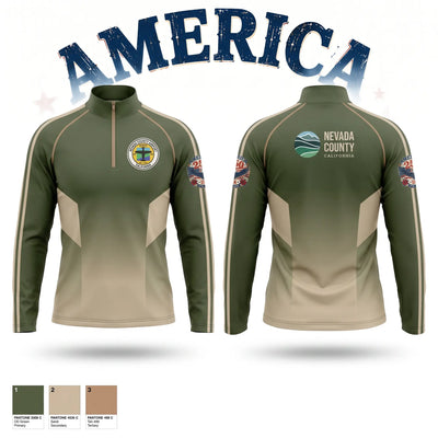 County of Nevada Quarter Zip Jacket - 1
