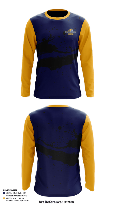 Averett University Track & Field 47434909 Long Sleeve Performance Shirt 2