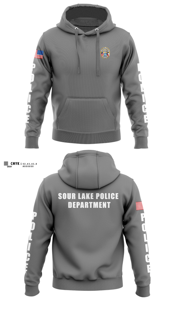 Hoodie, Sour Lake Police Department, Police, Teamtime, Team time, sublimation, custom sports apparel, team uniforms, spirit wear, spiritwear, sports uniforms, custom shirts, team store, custom team store, fundraiser sports, apparel fundraiser