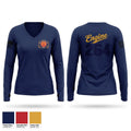 The Big House Women's Long Sleeve V-neck Shirt - 1