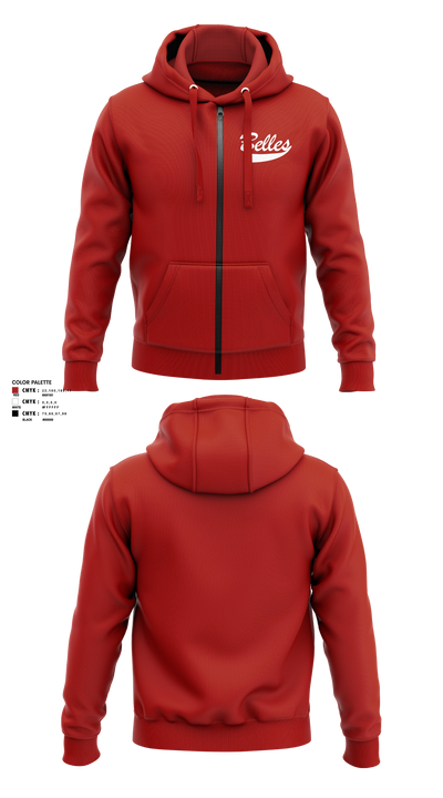 Bluegrass Lightning Belles Zip Hoodie - 11