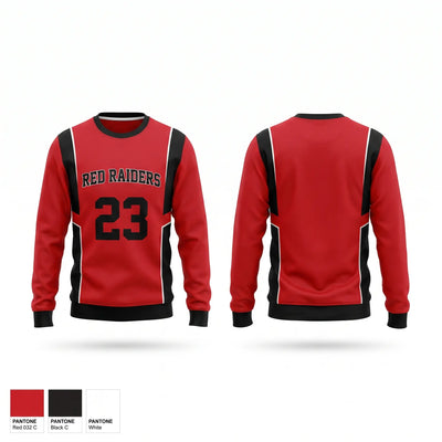Red Raiders Crew Neck Sweatshirt - 1