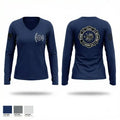 Wattsburg Hose Company 23370735 Women's Long Sleeve V-neck Shirt - 1