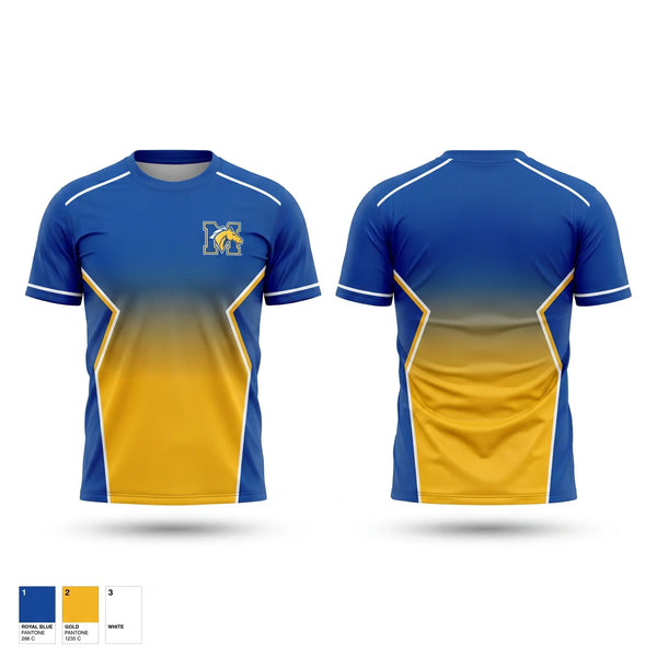Soft Poly Tee Cotton Like Feel, Marian Colts, Baseball, Teamtime, Team time, sublimation, custom sports apparel, team uniforms, spirit wear, spiritwear, sports uniforms, custom shirts, team store, custom team store, fundraiser sports, apparel fundraiser