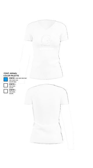 Womens Short Sleeve Vneck Shirt, GCR Gora Corp, , Teamtime, Team time, sublimation, custom sports apparel, team uniforms, spirit wear, spiritwear, sports uniforms, custom shirts, team store, custom team store, fundraiser sports, apparel fundraiser