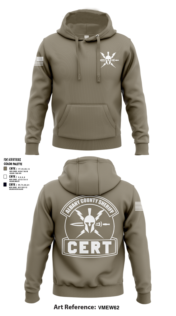 Hoodie, Albany County Sheriff C.E.R.T., Wrestling, Teamtime, Team time, sublimation, custom sports apparel, team uniforms, spirit wear, spiritwear, sports uniforms, custom shirts, team store, custom team store, fundraiser sports, apparel fundraiser