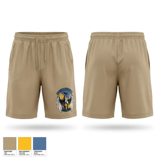 Athletic Shorts With Pockets, Bravo Co 3-2GSAB 2CAB 2ID, Army, Teamtime, Team time, sublimation, custom sports apparel, team uniforms, spirit wear, spiritwear, sports uniforms, custom shirts, team store, custom team store, fundraiser sports, apparel fundraiser