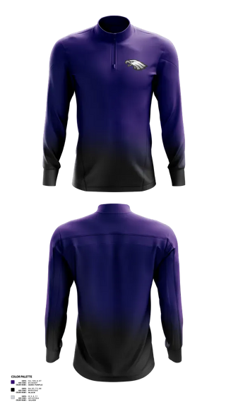 Quarter Zip Jacket, Southern Valley Eagles, Men's Basketball, Teamtime, Team time, sublimation, custom sports apparel, team uniforms, spirit wear, spiritwear, sports uniforms, custom shirts, team store, custom team store, fundraiser sports, apparel fundraiser
