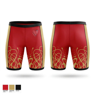 Mens Compression Shorts, Charleston Trojans, Women's Volleyball, Teamtime, Team time, sublimation, custom sports apparel, team uniforms, spirit wear, spiritwear, sports uniforms, custom shirts, team store, custom team store, fundraiser sports, apparel fundraiser