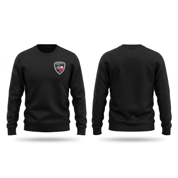Crew Neck Sweatshirt, Kerr County Sheriffs Office, Police, Teamtime, Team time, sublimation, custom sports apparel, team uniforms, spirit wear, spiritwear, sports uniforms, custom shirts, team store, custom team store, fundraiser sports, apparel fundraiser
