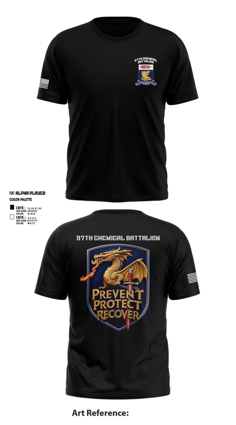 Short Sleeve Performance Shirt, 97TH Chemical Battalion, , Teamtime, Team time, sublimation, custom sports apparel, team uniforms, spirit wear, spiritwear, sports uniforms, custom shirts, team store, custom team store, fundraiser sports, apparel fundraiser