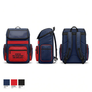 Gear Bag, Atwater Fire Department and Ambulance, EMS/EMT, Teamtime, Team time, sublimation, custom sports apparel, team uniforms, spirit wear, spiritwear, sports uniforms, custom shirts, team store, custom team store, fundraiser sports, apparel fundraiser
