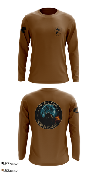 Long Sleeve Performance Shirt, 152 ESC, , Teamtime, Team time, sublimation, custom sports apparel, team uniforms, spirit wear, spiritwear, sports uniforms, custom shirts, team store, custom team store, fundraiser sports, apparel fundraiser