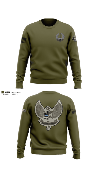 Crew Neck Sweatshirt, Bergen County RST TacMed, EMS/EMT, Teamtime, Team time, sublimation, custom sports apparel, team uniforms, spirit wear, spiritwear, sports uniforms, custom shirts, team store, custom team store, fundraiser sports, apparel fundraiser
